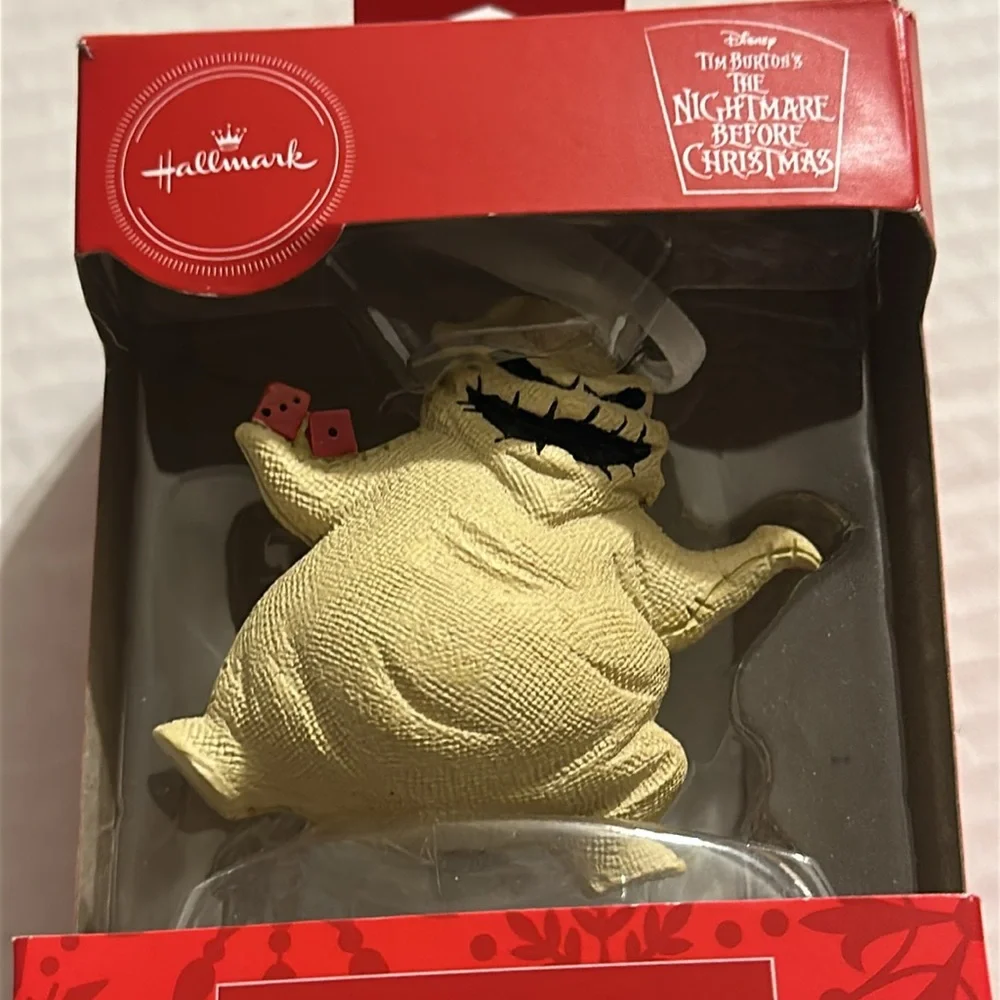 Hallmark Red Box‎ Nightmare Before Christmas Oogie Boogie Christmas Ornament